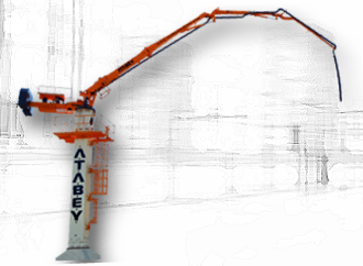 MAST M-24 HİDROLİK BOMLU BETON POMPASI