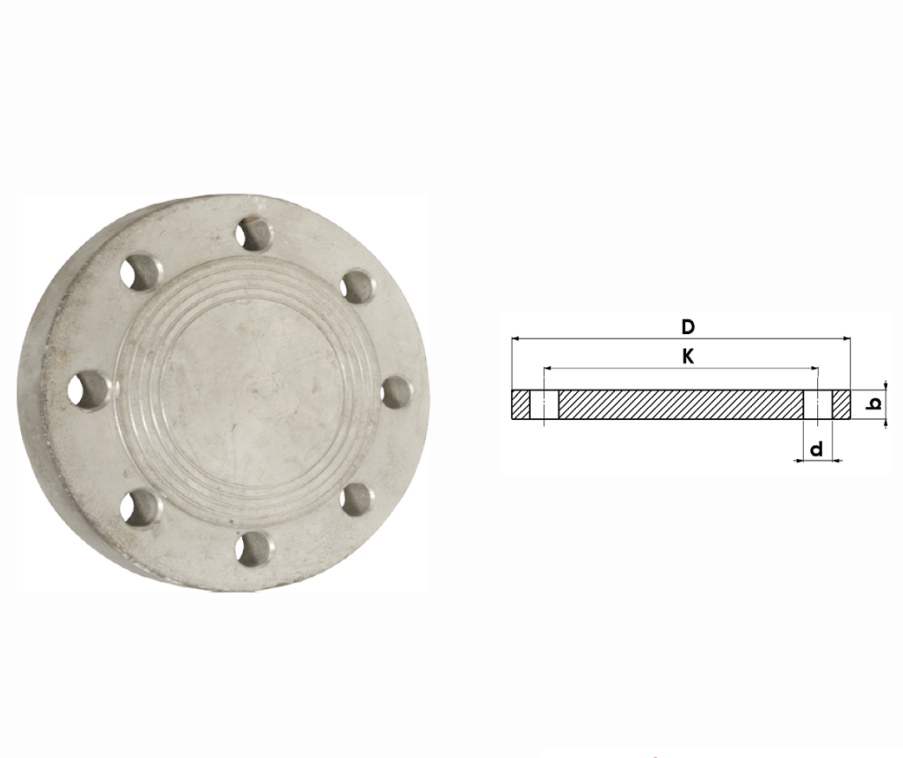 Steel Blind Flenge PN 16
