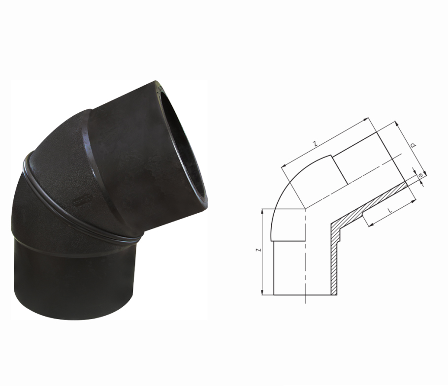 Welded Elbow 60° ( Injection )