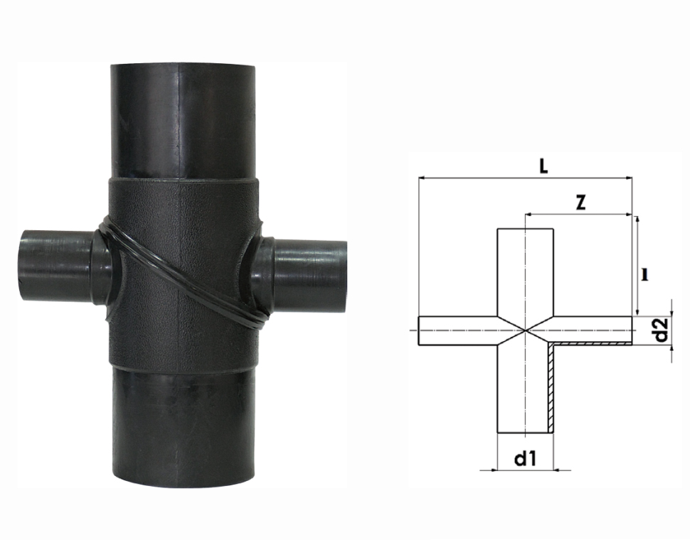 Welded Reduced Cross TEE ( Injection )