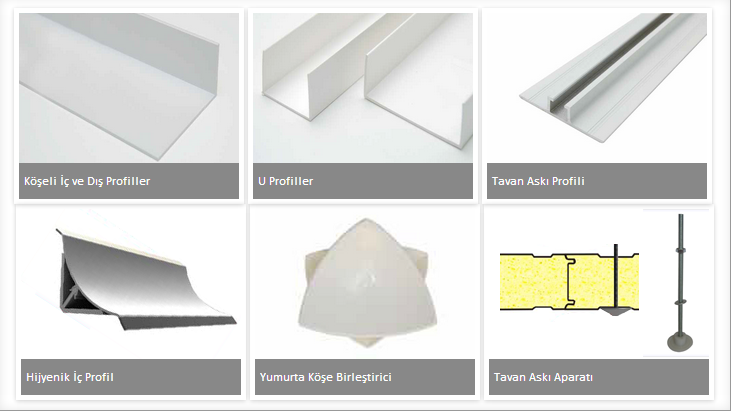 Panel Montaj Aksesuarları